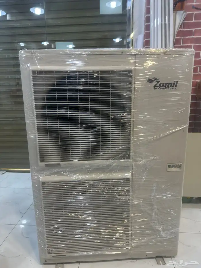 مكيف دولابي زامل 50 وحده نظيف جدا فريون 410 كهرباء 220 1