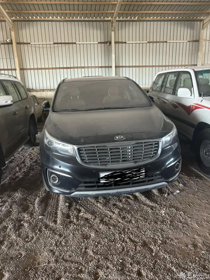 كرنفال ديزل موديل 2016 اسود داخلي بيج مغيره مكينته 2015 0