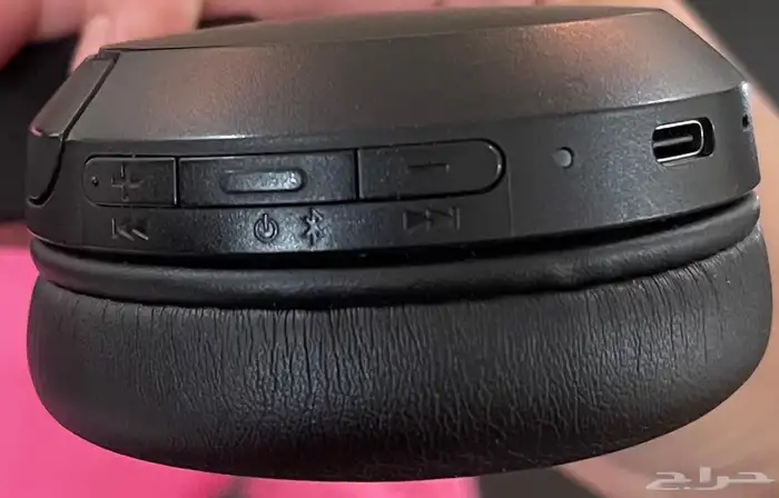 سماعة سوني لا سلكية فوق الأذن مع ميكروفون WH-CH520 أسود 2