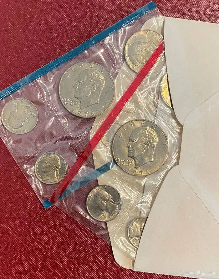 عملات معدنية أمريكية مجموعة عام 1978 P D فيلادلفيا ودنفر 5