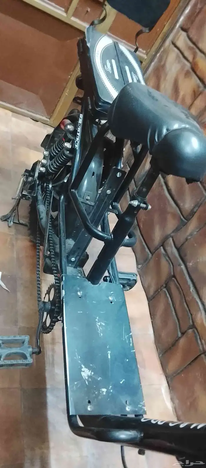 سكوتر كهربائي السكوتر نضيف وما يحتج الا بطاريه السعر 900 3