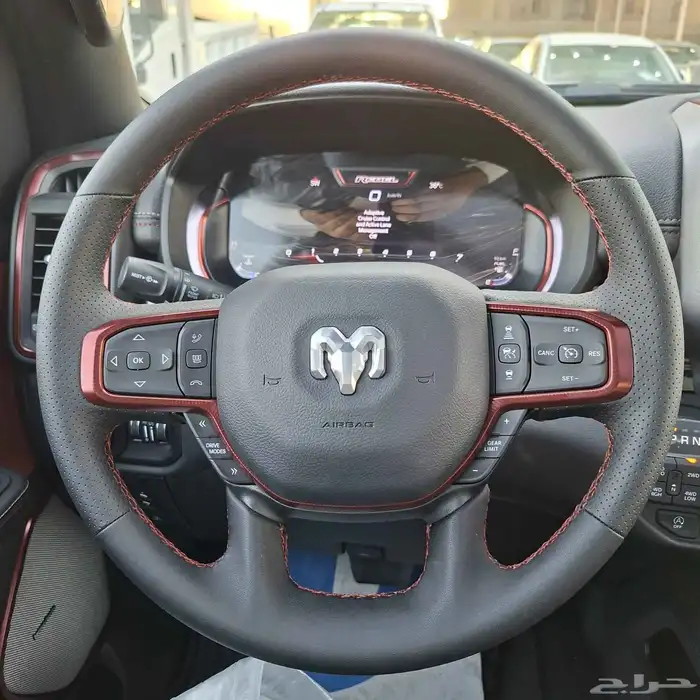 دودج رام ريبل 2025 فئةGT خليجي السعر 265 شامل الضريبه 27