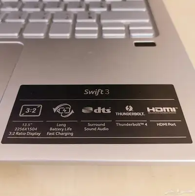 لاب توب نظيف أيسر سويفت 3 i5 index