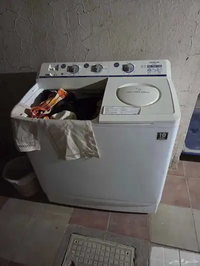 غسالة ملابس حوضين 0