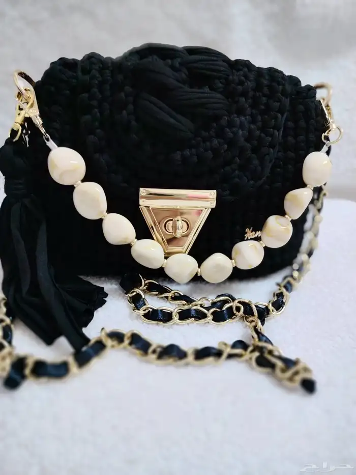 شنطه رائعه كروشيه شغل يد 0