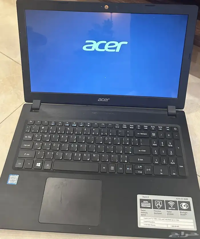 لابتوب ايسر نظيف للبيع 3