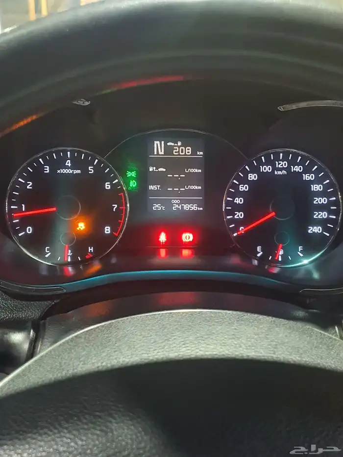 كيا سيراتو 2017 العداد 249 الف مكينة وقير وشاص وارباق شرط 6