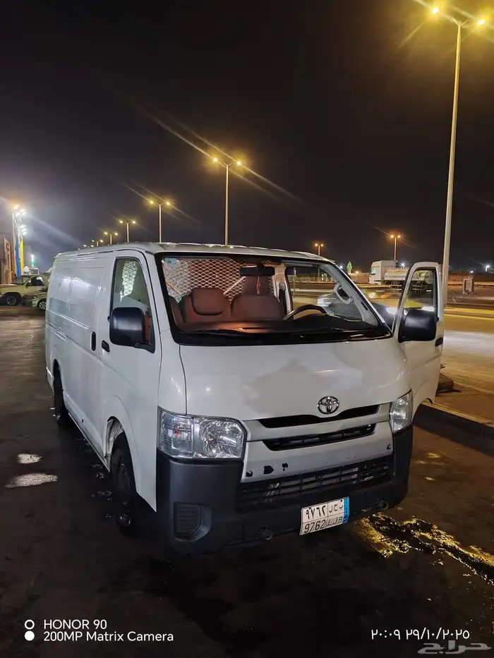 باص تويوتا بضاعه مديل 2016 بدي وكاله 7