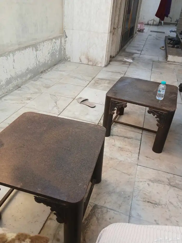 كراسي حديد خارجيه 1