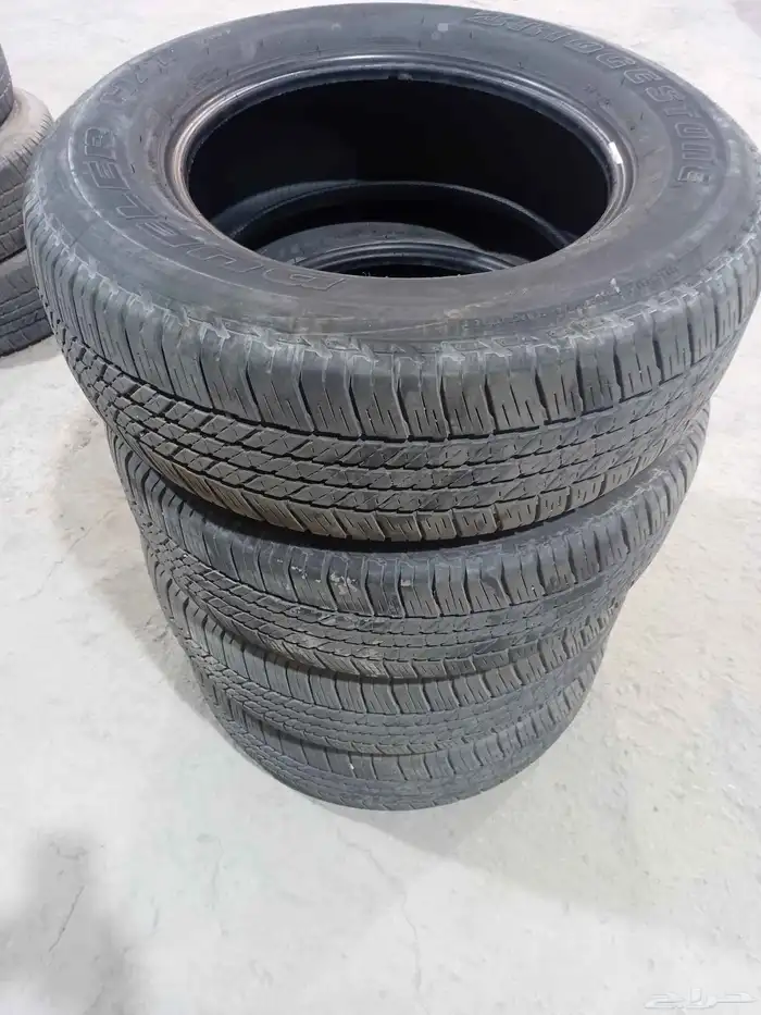 كفرات برجستون مقاس 17 طقم 0