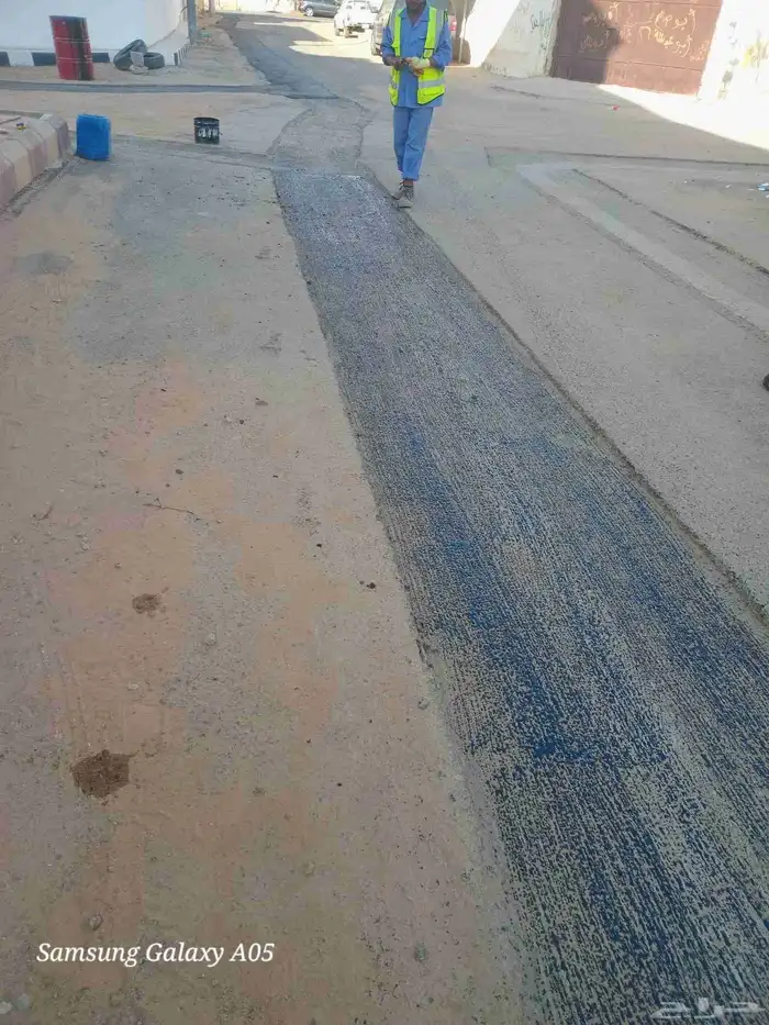 اسفلت مقشور وحار 4