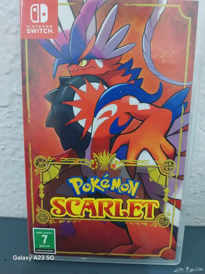 شريط لعبة بيكمون سكار ليت  نينتندو سويتش بسعر  150ريال 0