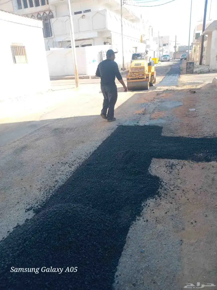 اسفلت مقشور وحار 9