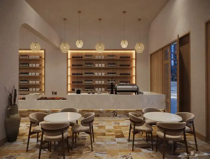 تصميم مطعم كافية Sant 0