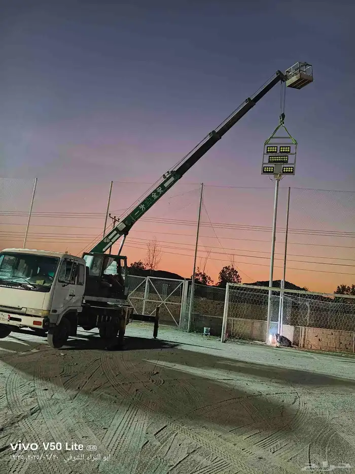 ونش رافعه كرين لتركيب المكيفات والكلادينج وغسيل الزجاج وغيره 4