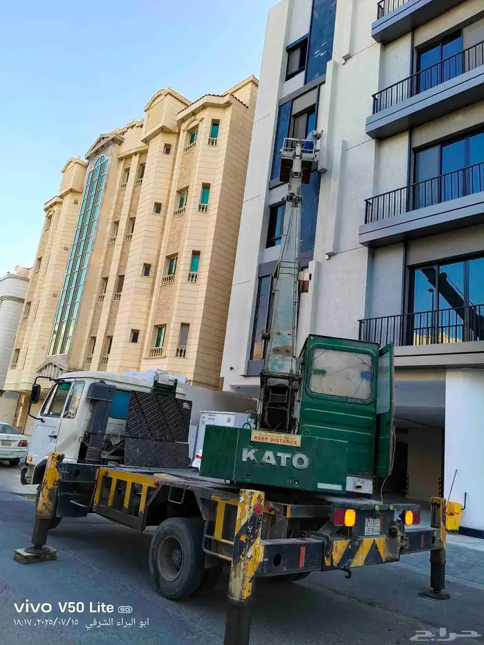 ونش رافعه كرين لتركيب المكيفات والكلادينج وغسيل الزجاج وغيره 7