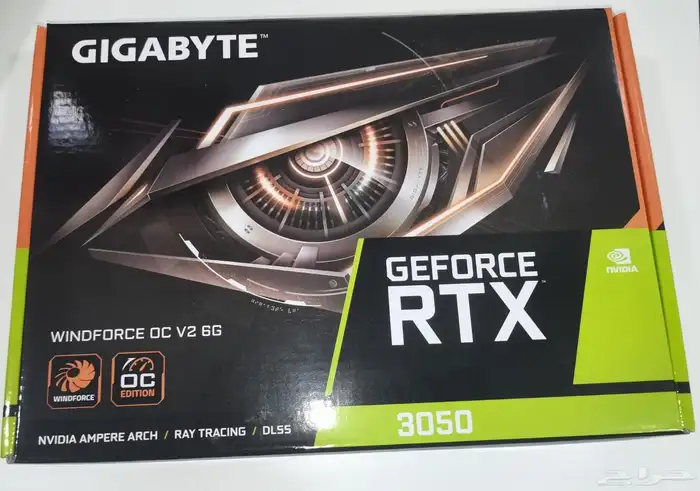 كرت شاشه Gigabyte GeForce RTX 3050 0
