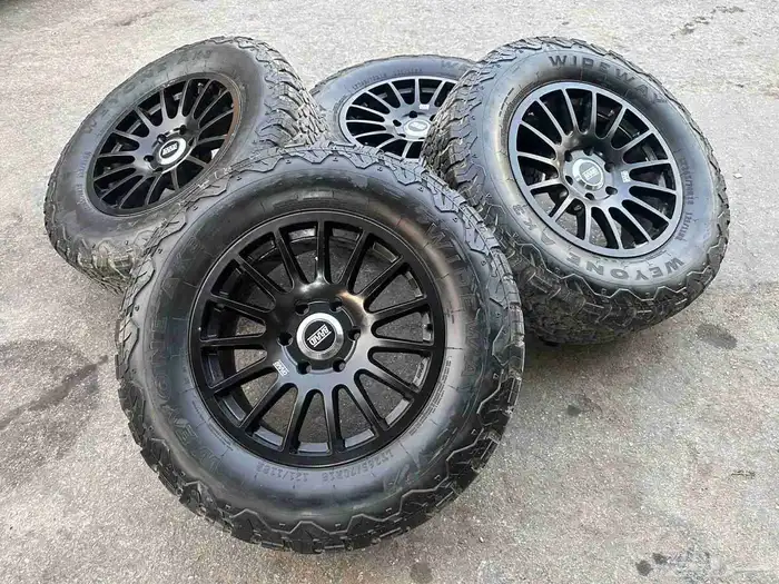 جنوط برايد مقاس 18مع كفرات ودوي نص حجري مقاس 18 1