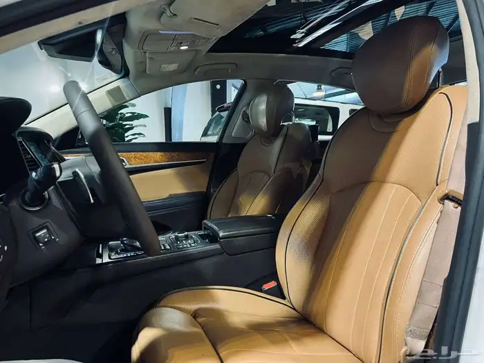 جنسس رويال 2016 G80 V8 بحاله ممتازه ماشاء الله 6