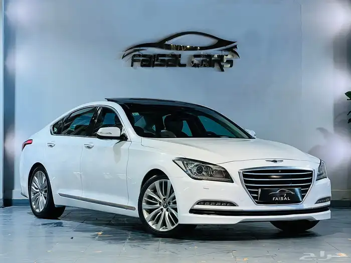 جنسس رويال 2016 G80 V8 بحاله ممتازه ماشاء الله 1