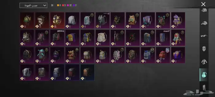 حساب ببجي 13