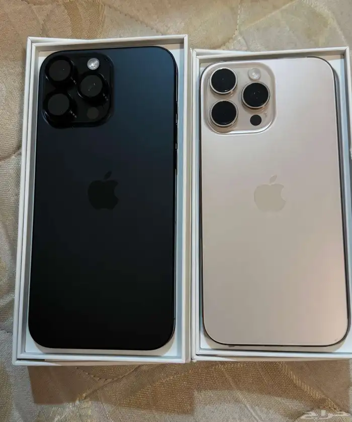 ايفون 15 برو ماكس بطاريه 90 وايفون 16 برو ماكس 256 بطاريه100 0