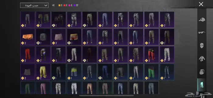 حساب ببجي للبيع المبلغ1000وقابل للتفاوض مستوى المجموعه51 18