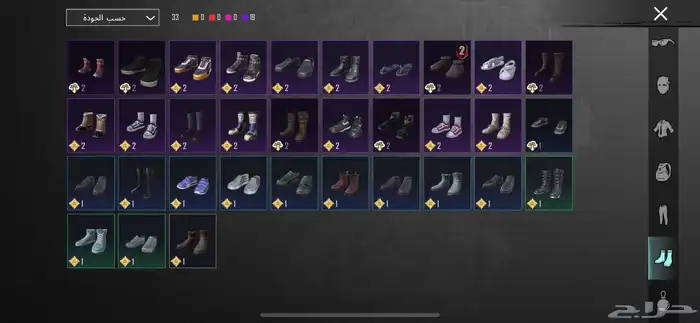 حساب ببجي للبيع المبلغ1000وقابل للتفاوض مستوى المجموعه51 20