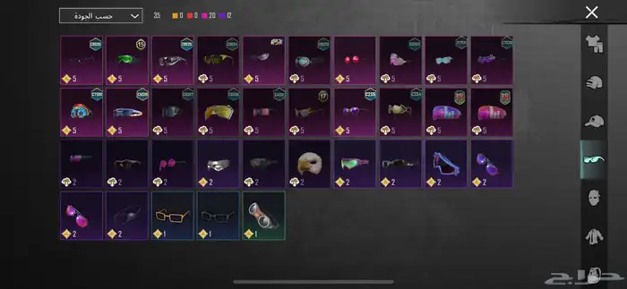 حساب ببجي للبيع المبلغ1000وقابل للتفاوض مستوى المجموعه51 14