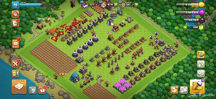 للبيع حساب كلاش 0