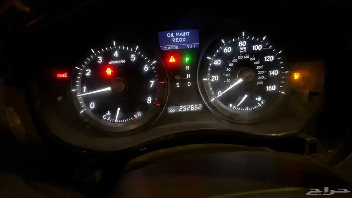 للبيع عداد لكزس es 0