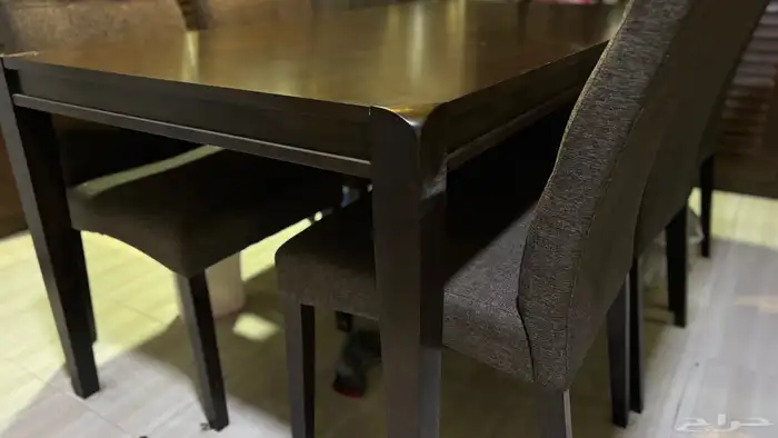 طاوله طعام مع ست كراسي 4