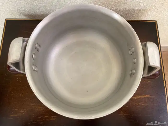 قدر سب الفرنسي معدن عنابي مشرشر 3