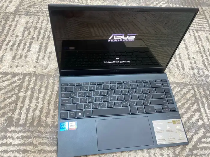 لابتوب ASUS ZenBook 13 OLED UX325EA مع اغراضه 2