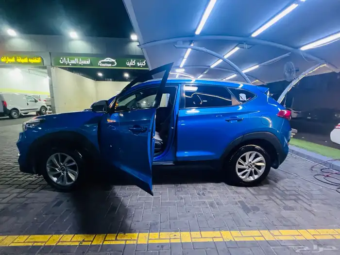 توسان 2018 - 1600 Cc وكالة - ازرق بيبسي - 140 الف كيلو 9