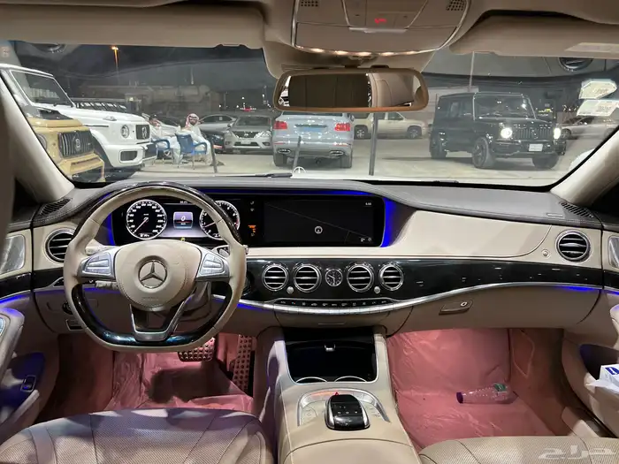 مرسيدس S500 موديل 2016 11