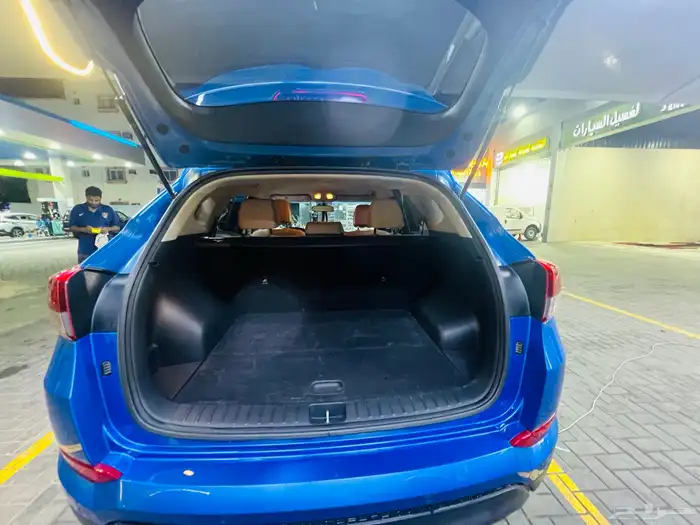 توسان 2018 - 1600 Cc وكالة - ازرق بيبسي - 140 الف كيلو 6