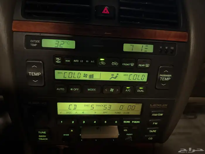 مسجل لكزس ال اس 400 LS400 1