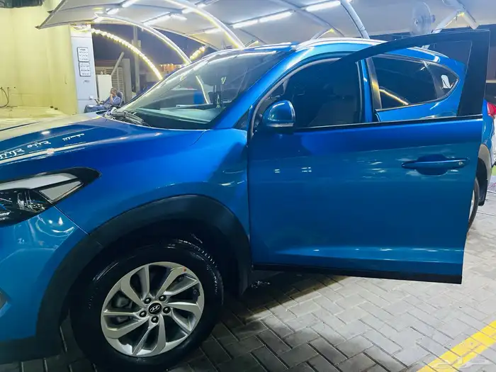 توسان 2018 - 1600 Cc وكالة - ازرق بيبسي - 140 الف كيلو 7