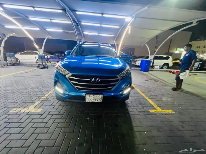 توسان 2018 - 1600 Cc وكالة - ازرق بيبسي - 140 الف كيلو 5