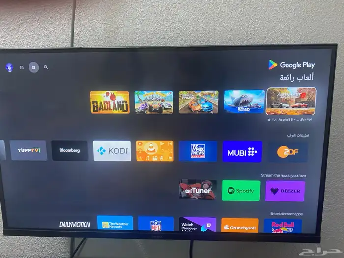 شاشة 32 بوصة امبيكس سمارت نظام تشغيل اندرويد 0
