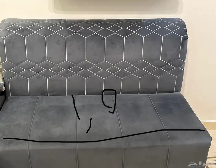 بيع كنب وطولات طقم الكنب بحالة جيد والسعر على السوم 3