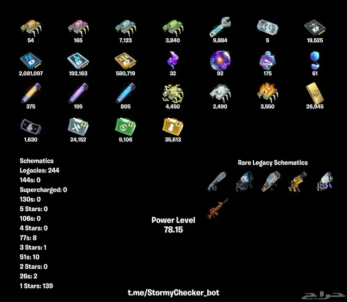 حساب فورت طور الزومبي القديم مع بنرات نادره 1