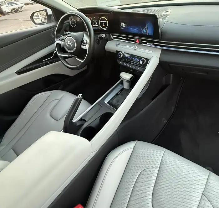 هونداي النترا 2021 ( بنزين ) فل كامل بدون فتحه سقف للبيع 10