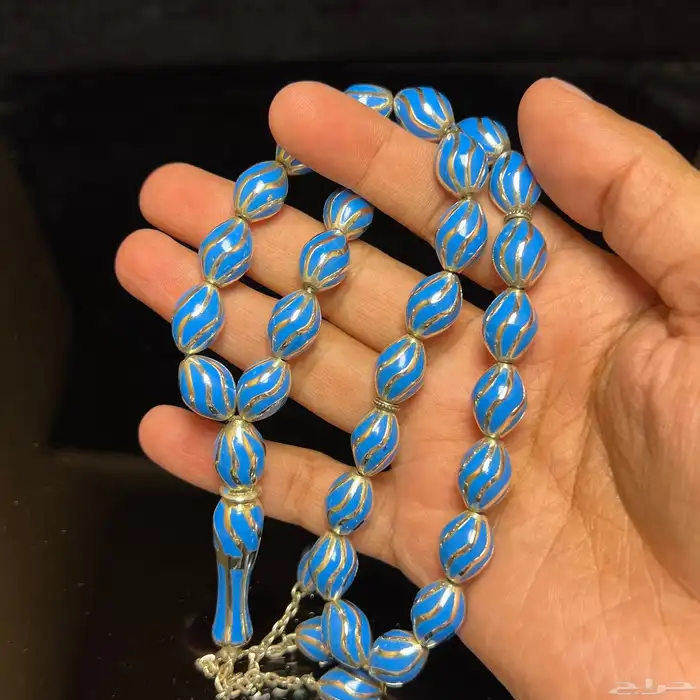 خواتم وسبح على اللايف حياكم 17