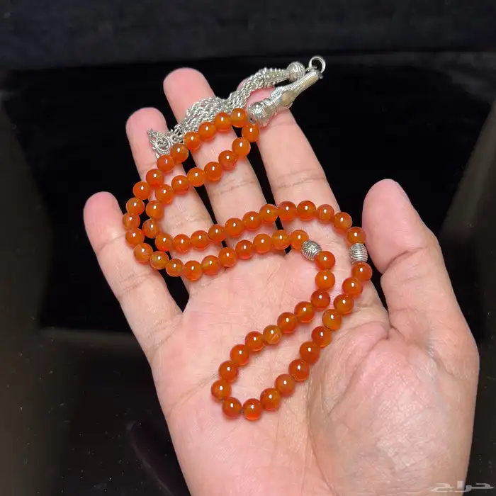 خواتم وسبح على اللايف حياكم 1