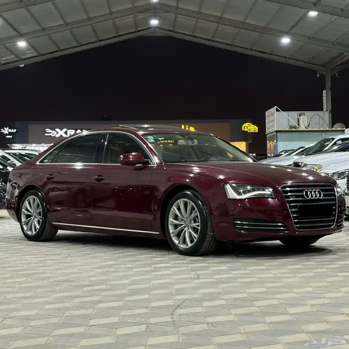 اودي A8 L لارج 2013 ممشى 79 الف 4
