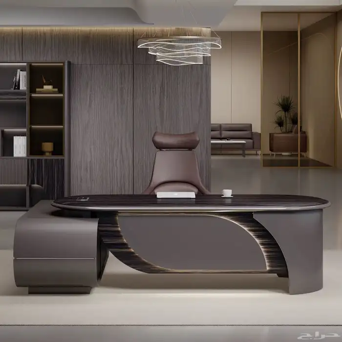 مودرن الفخمةاثاث مكاتب طقم حجم كبيرة عرض خاص تخفيض سعر الان 4