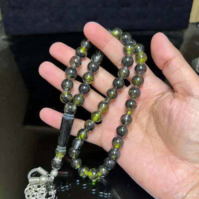 خواتم وسبح على اللايف حياكم 26