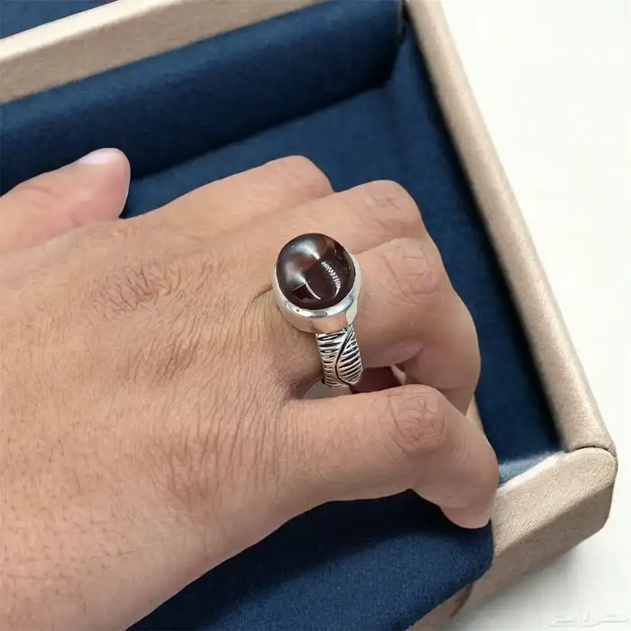 خواتم ملكيه بصياغات اوبال واحجار طبيعية 15